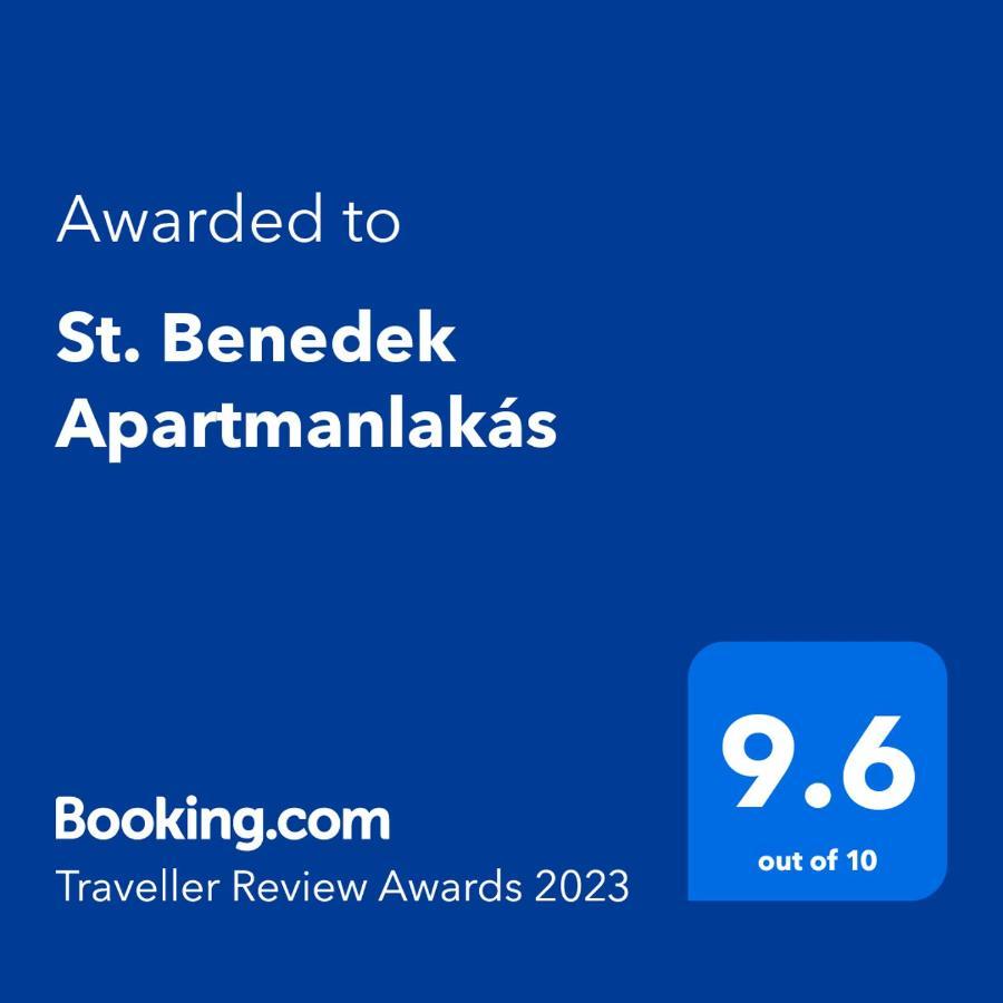 Апартаменти St. Benedek Apartmanlakas Мезйокйовешд Екстер'єр фото