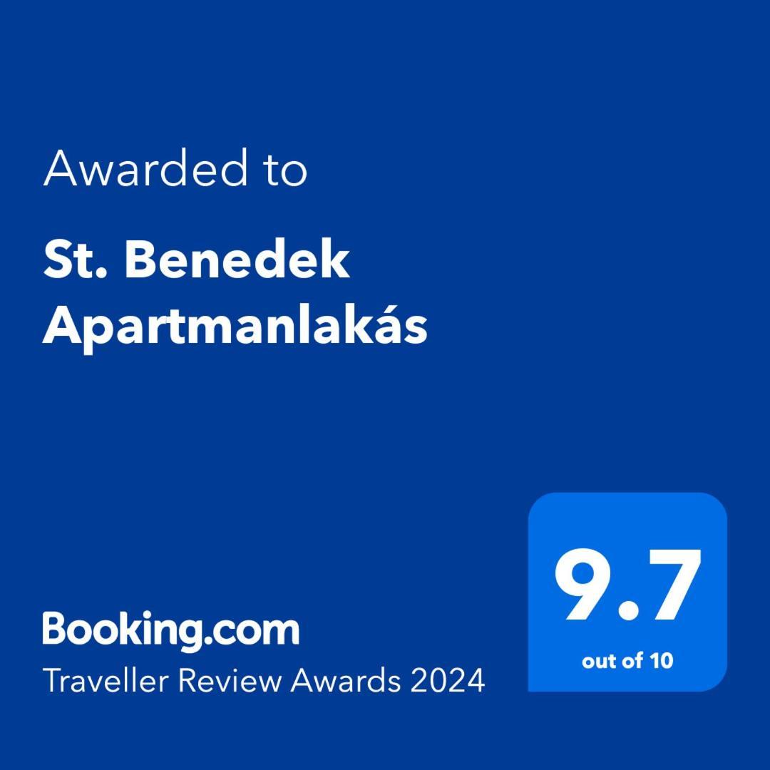 Апартаменти St. Benedek Apartmanlakas Мезйокйовешд Екстер'єр фото